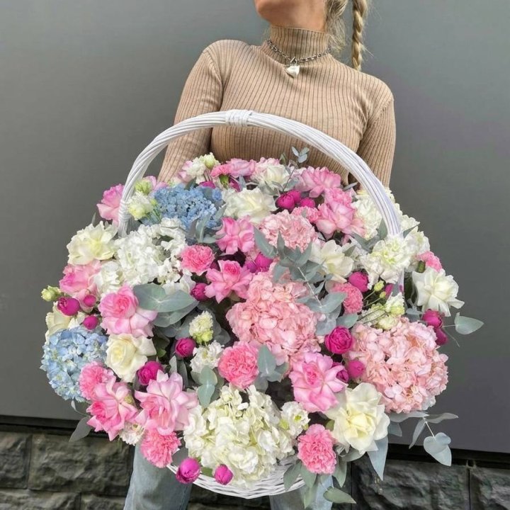 Цветочная корзина №3 в Саранске