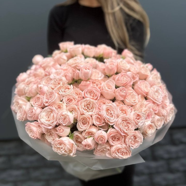 51 кустовая роза Бомбастик в Саранске