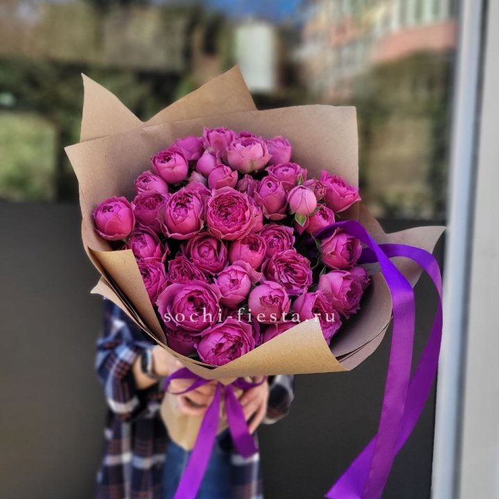 Букет с Мисти бабблс  в Саранске