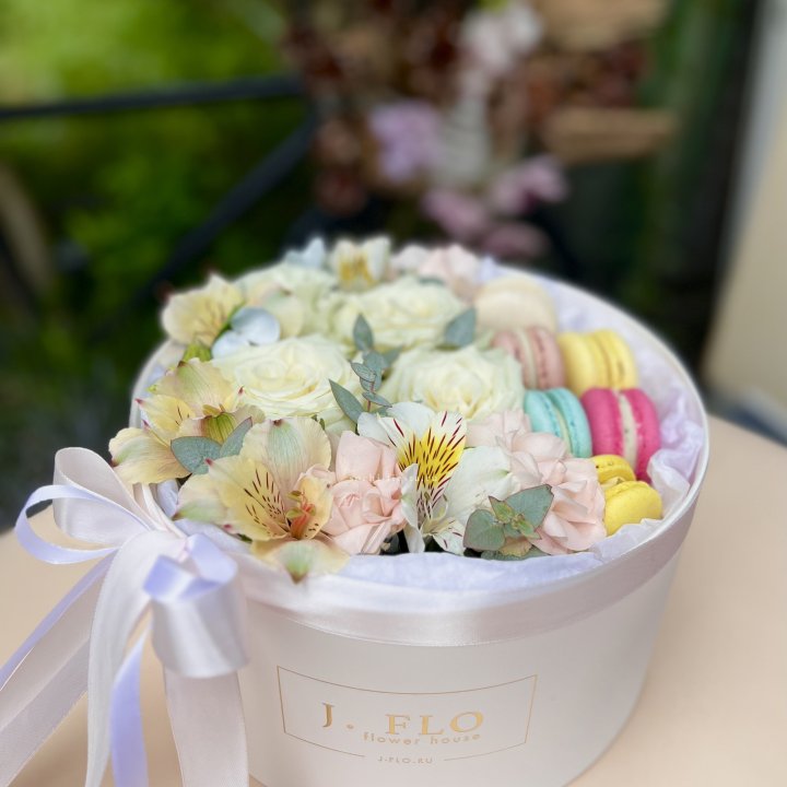 Цветочный бокс "Ника" в Саранске