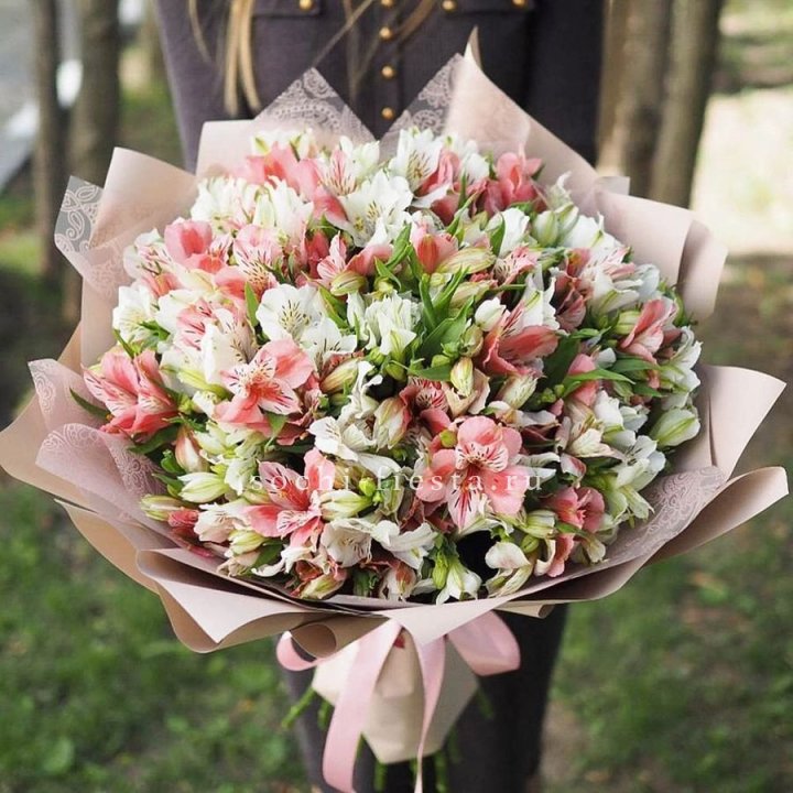 Букет альстромерий "ВАУ" в Саранске