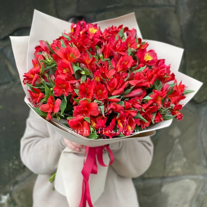 51 альстромерия в Саранске