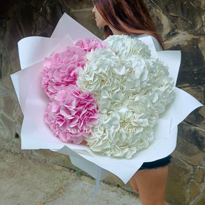 Букет гортензий №2 в Саранске