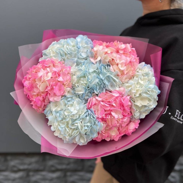 Букет гортензий "Тоника №2" в Саранске
