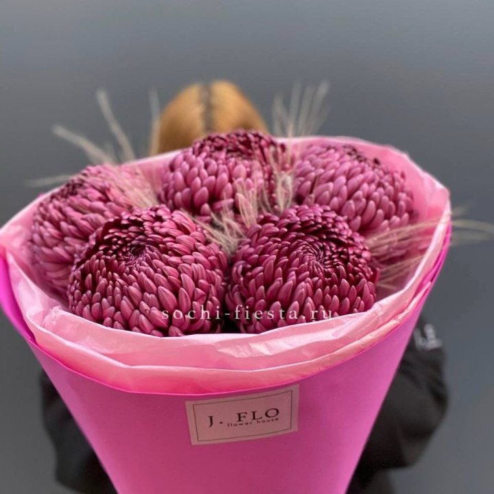 Хризантемы  Бигуди с стифой в Саранске