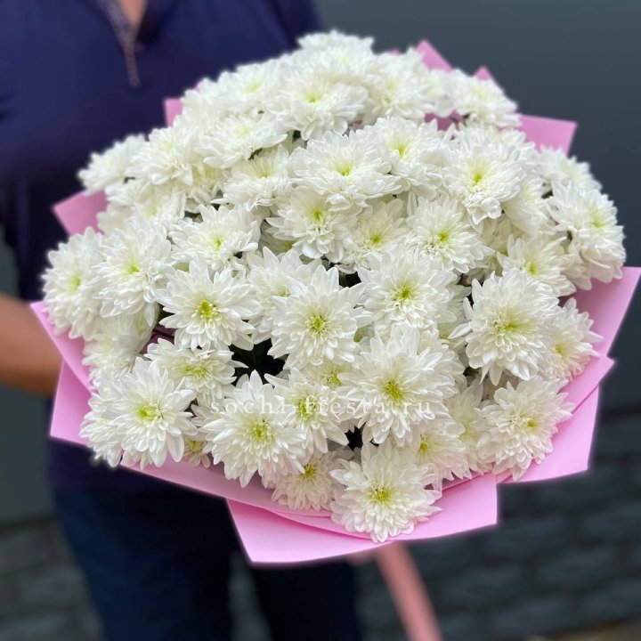  Букет 15 хризантем  в Саранске
