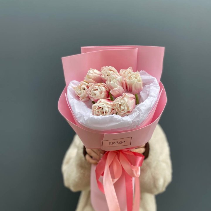 9 нежных тюльпанов в Саранске