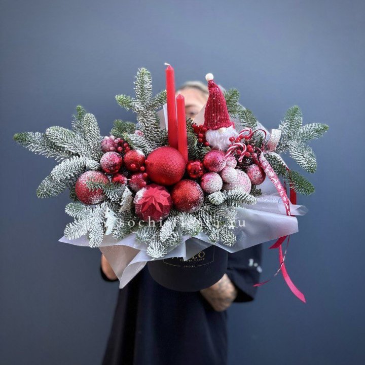 Композиция "Мери крисмас ред" в Саранске