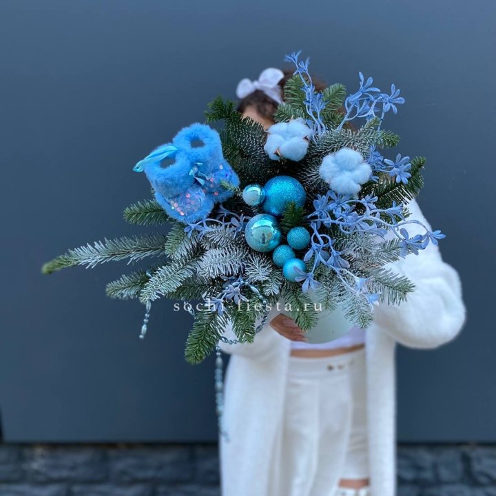 Композиция "Беби блю" в Саранске