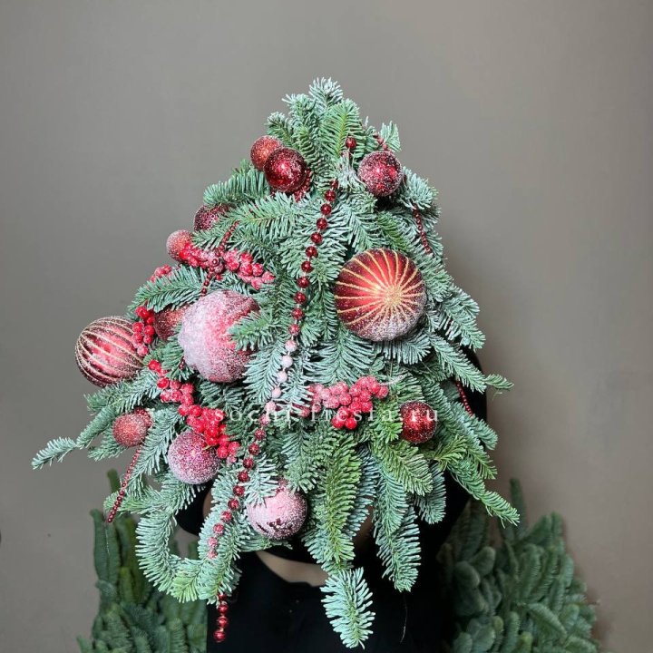 Ёлка красная в Саранске