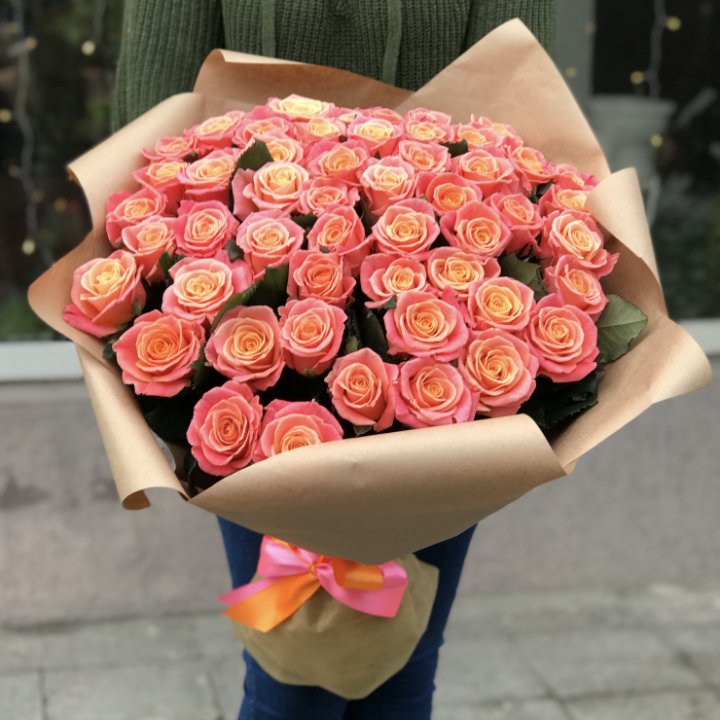 55 роз мисс пигги в Саранске