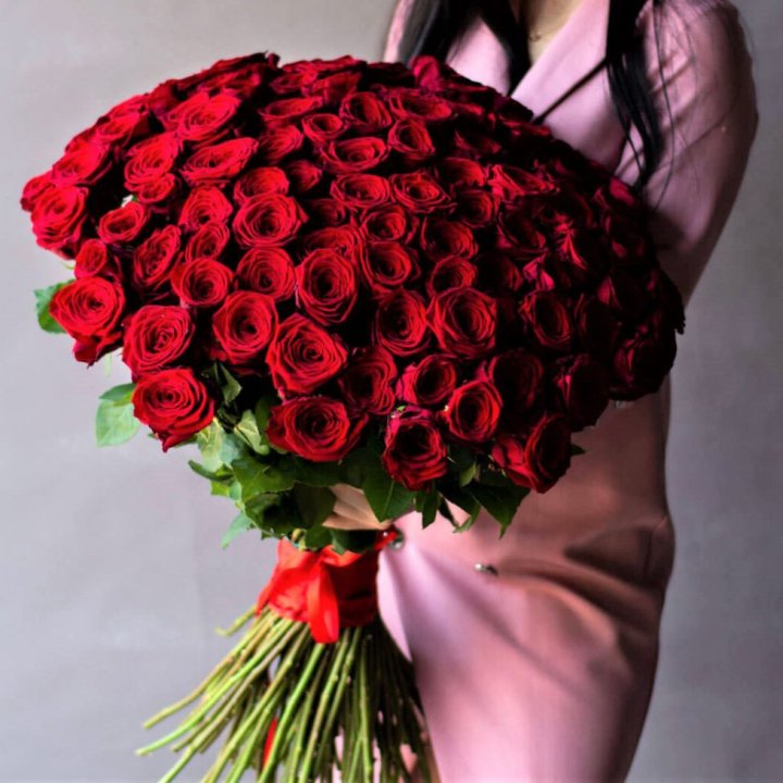 101 высокая роза в Саранске