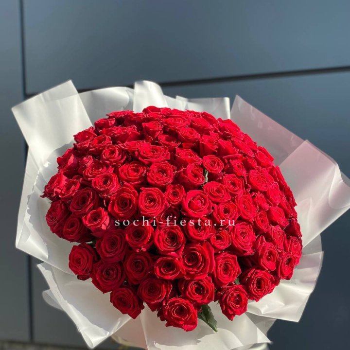 101 высокая роза в Саранске