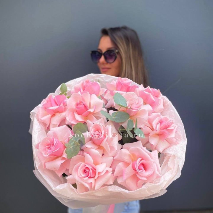 Букет роз "Минифу" в Саранске