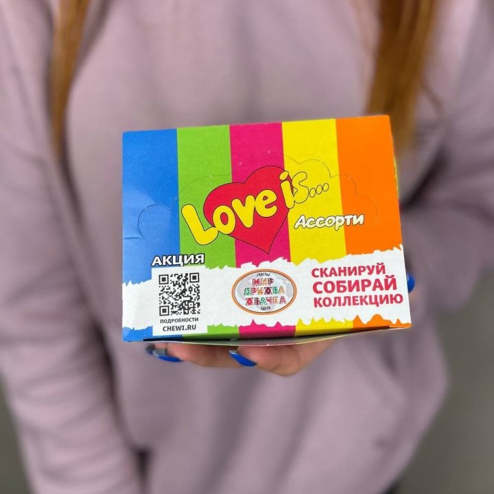 Жевательная резинка "Любовь это..." в Саранске