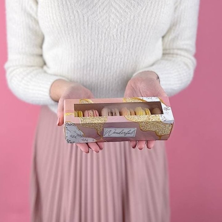 Коробка макаронс 5 шт. в Саранске