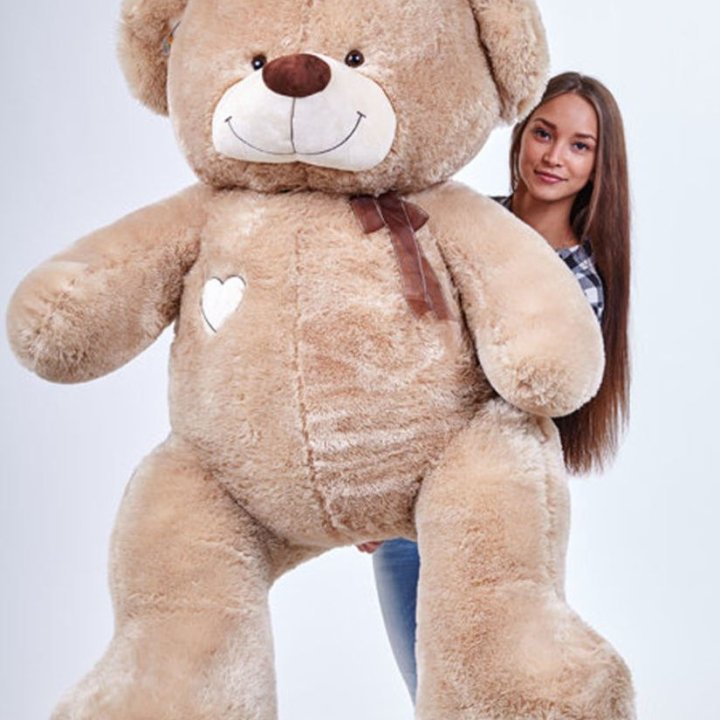 Бурый плюшевый мишка большой в Саранске