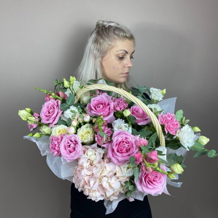 Цветочная корзина № 5 в Саранске