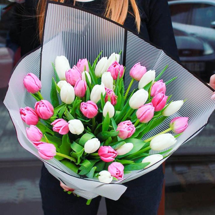 29 тюльпанов микс в Саранске