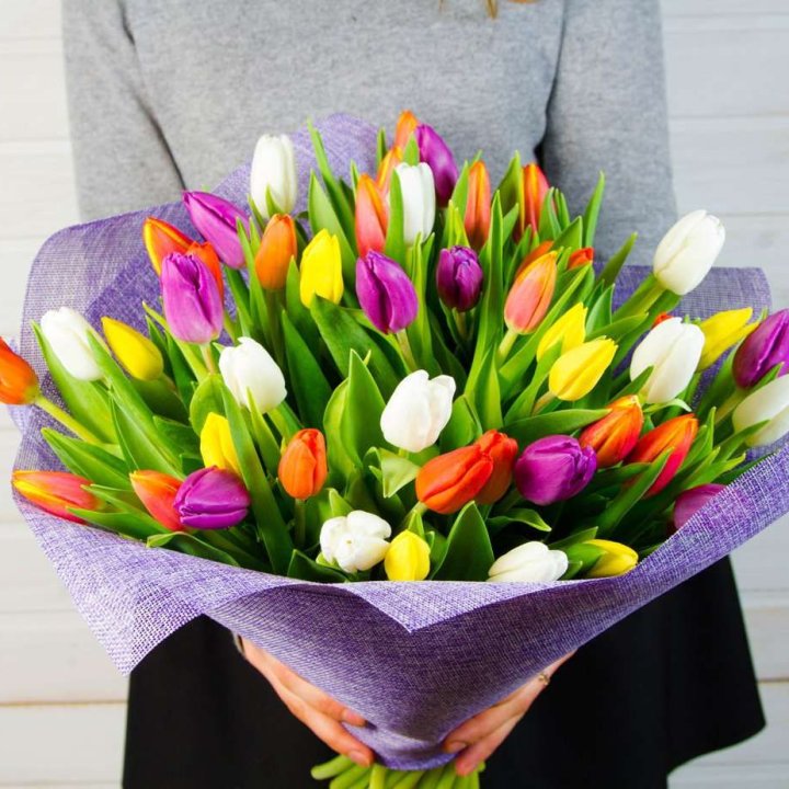 51 тюльпан "Рандом" №2 в Саранске