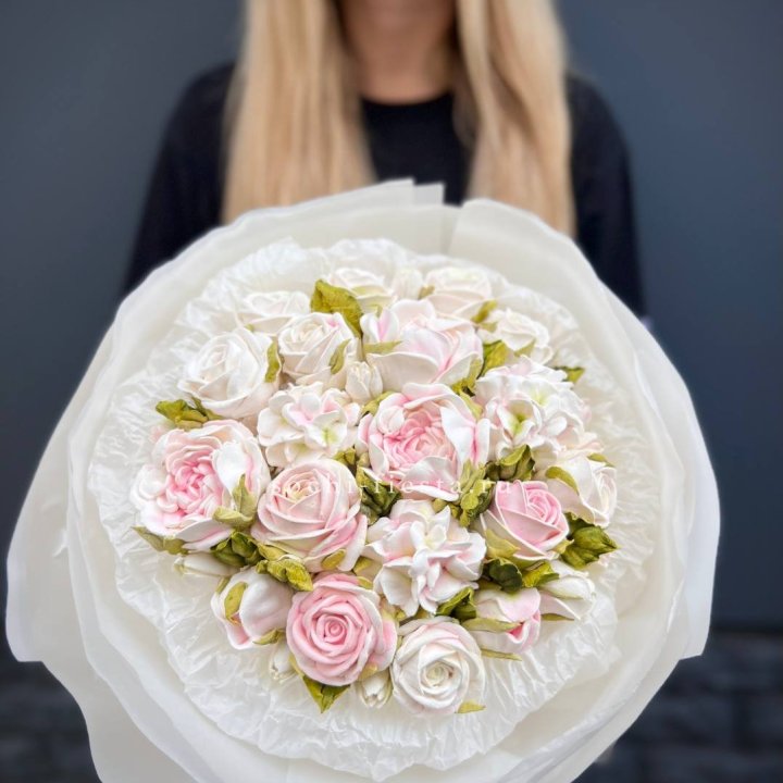 Сладкий букет из ЗЕФИРА нежный в Саранске